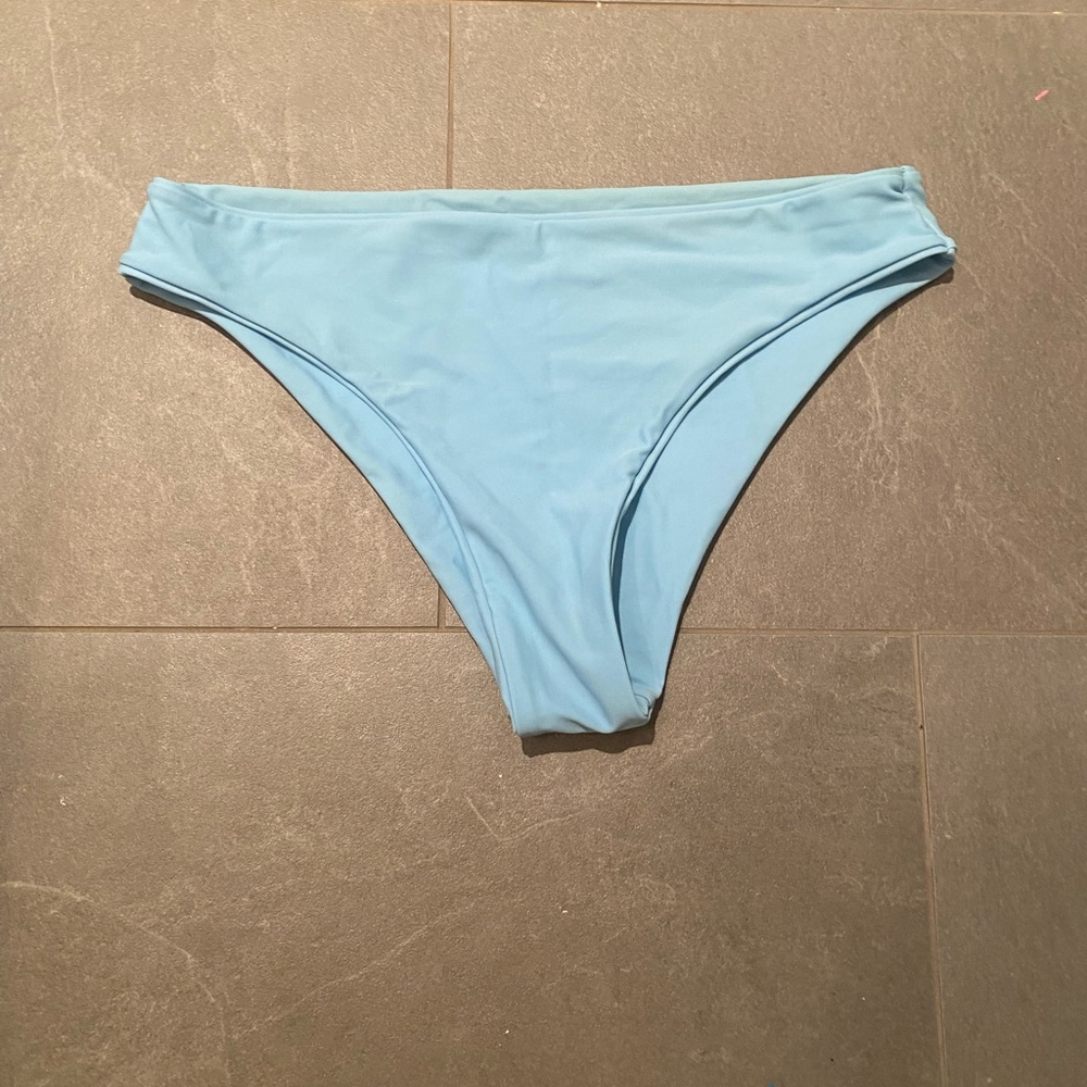 light blue bikini bottoms